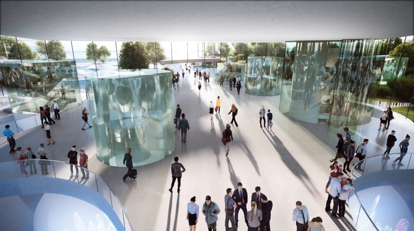 New City Center Landmark – thành phố trên không ở vịnh Thâm Quyến với thiết kế như phim viễn tưởng của Sou Fujimoto Architects - Ảnh 6