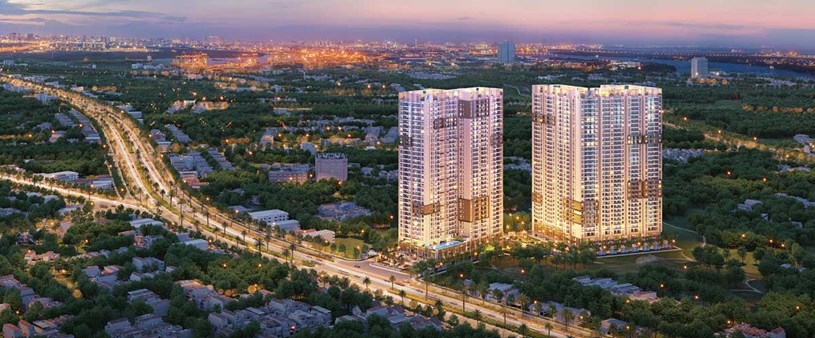 Phối cảnh Dự &aacute;n Căn hộ Opal Boulevard Phạm Văn Đồng B&igrave;nh Dương