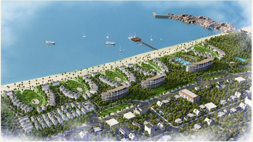 Phối cảnh dự &aacute;n&nbsp;Resort Golden Cửa L&ograve;