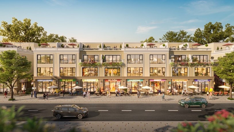 C&aacute;c căn liền kề kinh doanh tại Vinhomes Green Park c&oacute; mức gi&aacute; chỉ từ 4,79 tỷ đồng.