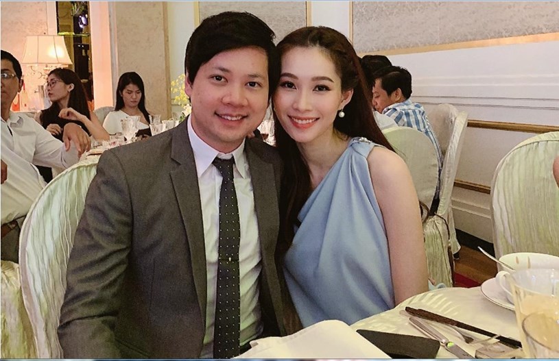 &Ocirc;ng Nguyễn Trung T&iacute;n l&agrave; chồng của hoa hậu Đặng Thu Thảo