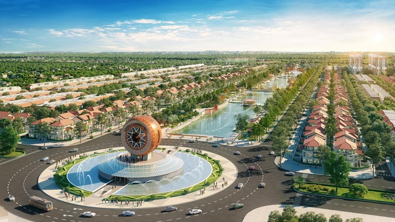 Ph&acirc;n khu Kim Ng&acirc;n 2 sở hữu vị tr&iacute; đắt gi&aacute;, tiếp gi&aacute;p 3 trục giao th&ocirc;ng huyết mạch (Ảnh: Sun Property)