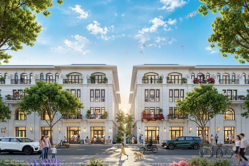 Ocean Village với kiến tr&uacute;c Địa Trung Hải - T&acirc;n cổ điển sẽ điểm đến l&yacute; tưởng cho d&ograve;ng kh&aacute;ch lưu tr&uacute; cao cấp.