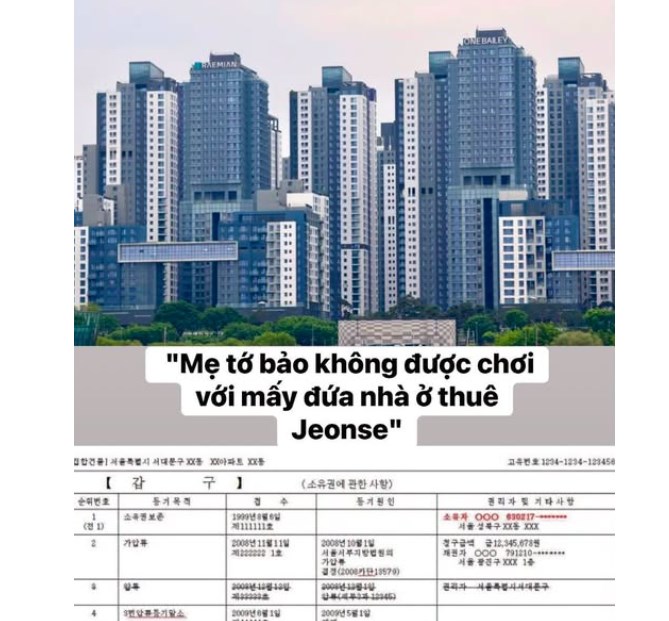 "Mẹ Tớ Bảo Không Được Chơi Với Mấy Đứa Nhà Ở Thuê Jeonse"  - Ảnh 7