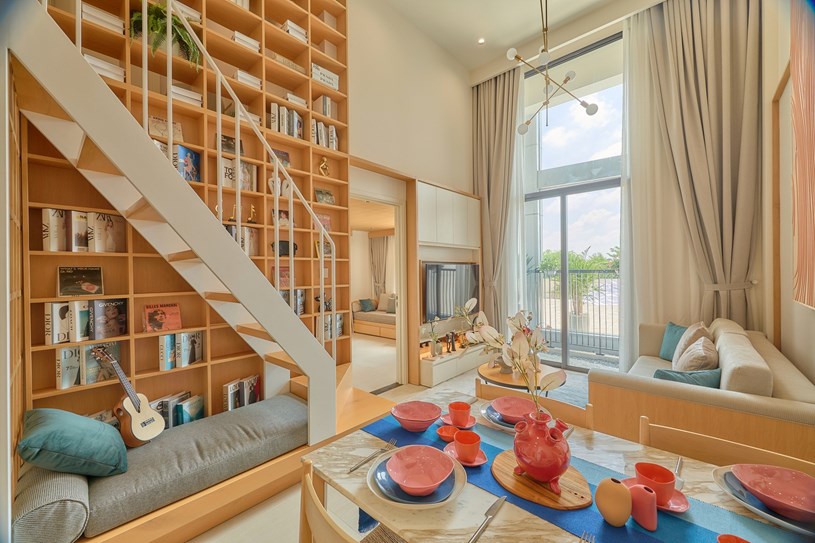 Căn hộ mẫu Art Residence (Ảnh: &Aacute;nh Dương).