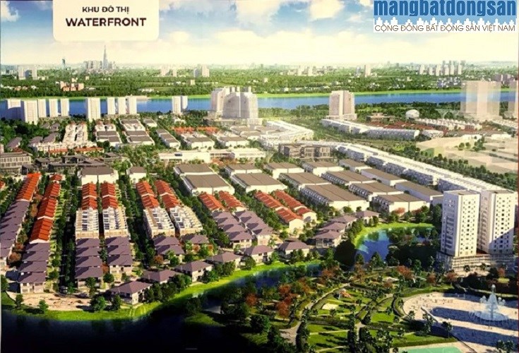 Phối cảnh dự &aacute;n KĐT&nbsp;Dự &aacute;n Đồng Nai Waterfront City. &nbsp;