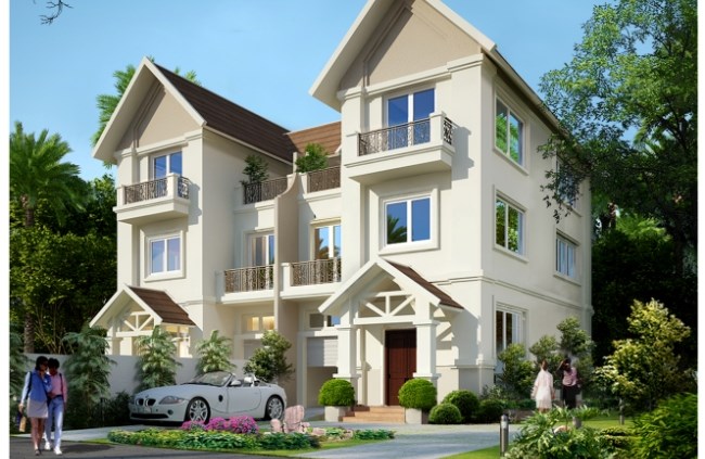 Ph&#226;n biệt biệt thự đơn lập, song lập, tứ lập, liền kề - Ảnh 2