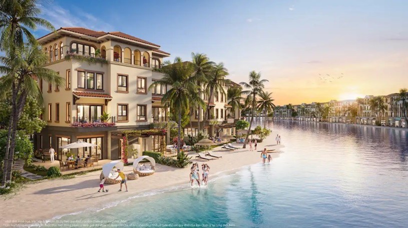 Shoptel Isla Bella được x&acirc;y dựng 4 tầng với hai mặt tiền rộng mở - thiết kế tối ưu cho nhiều m&ocirc; h&igrave;nh kinh doanh &nbsp;