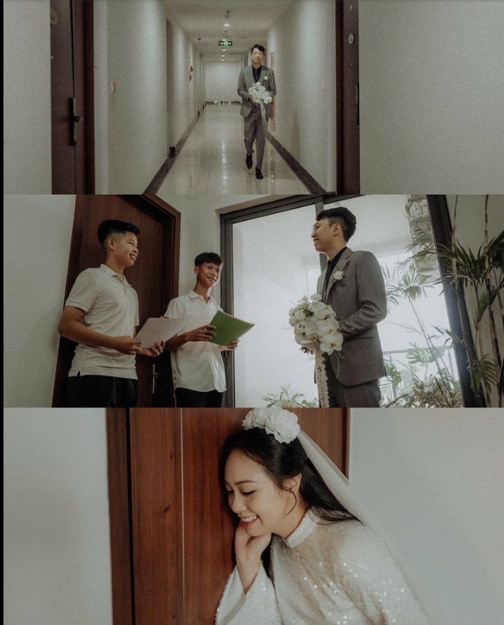 Chuyện vui chung cư: C&#244; g&#225;i Ninh B&#236;nh l&#224;m lễ đ&#243;n d&#226;u ở chung cư, em b&#233; h&#224;ng x&#243;m n&#237;u v&#225;y kh&#244;ng rời &#129392; - Ảnh 3