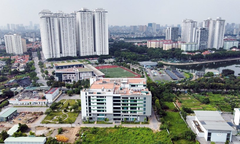 Khu đ&ocirc; thị mới T&acirc;y Nam hồ Linh Đ&agrave;m tại phường Ho&agrave;ng Liệt (H&agrave; Nội).