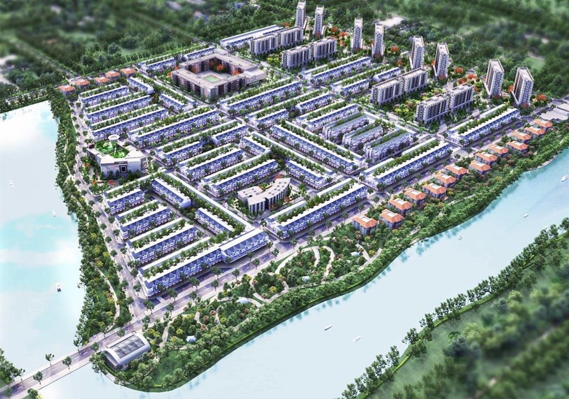 H&igrave;nh ảnh giới thiệu về dự &aacute;n Riverine Cần Thơ City.