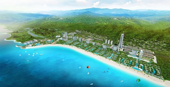 Phối cảnh dự &aacute;n&nbsp;Sonasea V&acirc;n Đồn Harbour City.
