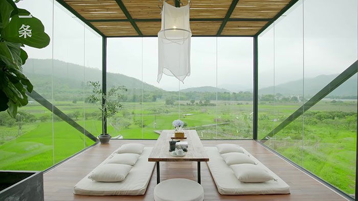 &nbsp;Nơi ngồi&nbsp;thưởng tr&agrave; của 7 người bạn th&acirc;n&nbsp;