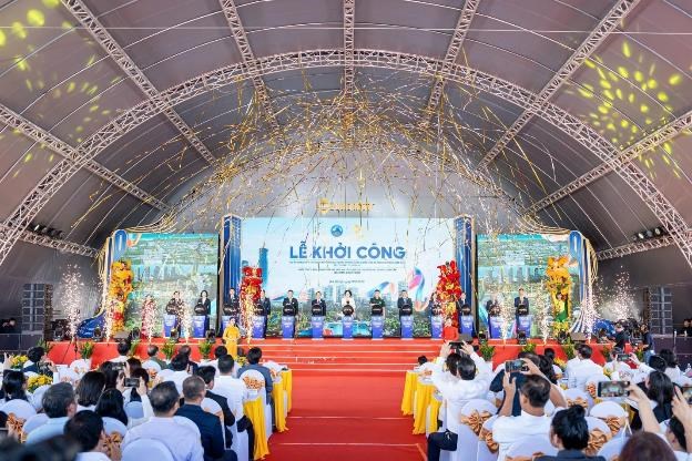 Lễ khởi c&ocirc;ng si&ecirc;u tổ hợp văn h&oacute;a, vui chơi giải tr&iacute; v&agrave; thương mại dịch vụ cao cấp Da Nang Downtown