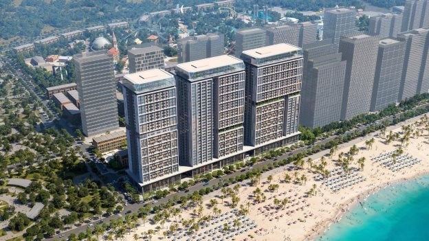 Sun Centro Town sở hữu tầm nh&igrave;n đắt gi&aacute; hướng vịnh Hạ Long. Ảnh: Sun Property