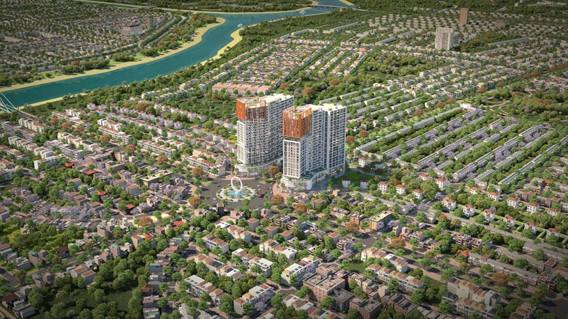 Ba tổ hợp Cora Tower, Spana Tower v&agrave; S-Light Tower nằm tại những &ldquo;toạ độ kim cương&rdquo;, gi&uacute;p shophouse khối đế duy tr&igrave; nhịp giao thương bền vững quanh năm. Ảnh: Sun Property.