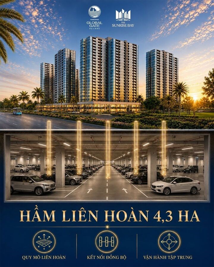 Hầm đỗ xe li&ecirc;n ho&agrave;n với an ninh đa lớp, c&ocirc;ng nghệ Smart City v&agrave; đội ngũ chuy&ecirc;n tr&aacute;ch tạo n&ecirc;n lớp chăm s&oacute;c &acirc;m thầm ph&iacute;a sau sự an t&acirc;m của cư d&acirc;n.