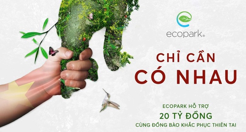 Nh&#224; s&#225;ng lập Ecopark ủng hộ 20 tỷ đồng chung tay c&#249;ng đồng b&#224;o vượt qua b&#227;o lũ - Ảnh 1