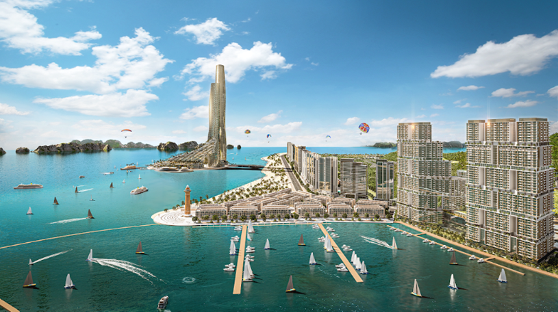 Sun Elite City tại Phường B&atilde;i Ch&aacute;y c&oacute; tầm nh&igrave;n hướng vịnh Hạ Long