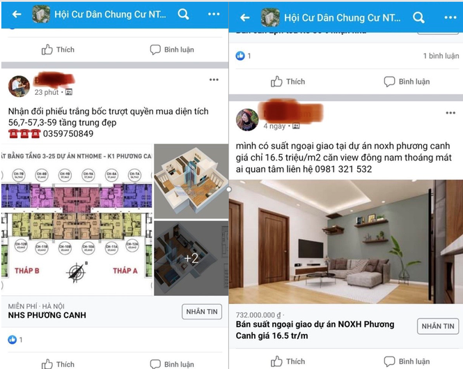Rầm rộ rao b&#225;n quyền được mua căn hộ NƠXH ở H&#224; Nội - Ảnh 3