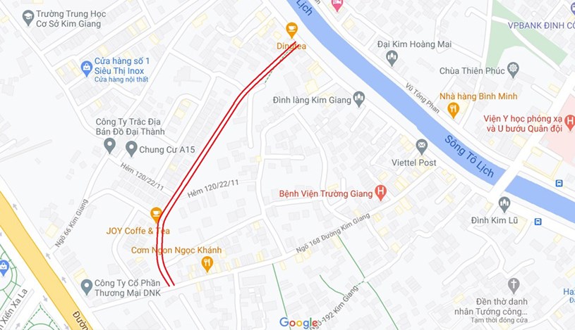 Ba đường sẽ mở theo qui hoạch ở phường Kim Giang, Thanh Xu&#226;n, H&#224; Nội - Ảnh 7
