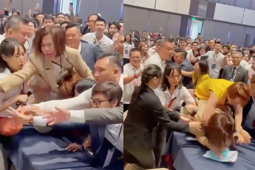 &#128249; Clip kh&#225;ch tr&#232;o b&#224;n, chen lấn gi&#224;nh phiếu mua căn hộ ở B&#236;nh Dương g&#226;y b&#227;o mạng - CapitaLand l&#234;n tiếng: “Chỉ l&#224; khoảnh khắc ngắn, an to&#224;n kh&#225;ch h&#224;ng lu&#244;n l&#224; ưu ti&#234;n số 1.” - Ảnh 1