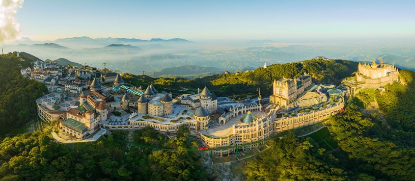 To&agrave;n cảnh KDL Sun World Ba Na Hills.