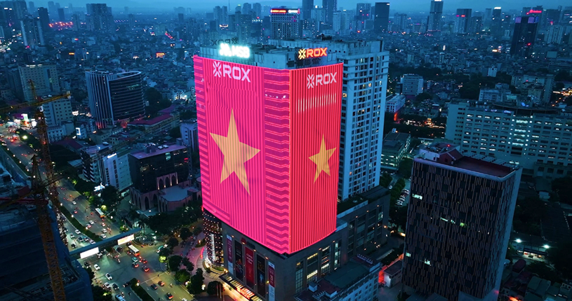 T&ograve;a nh&agrave; trụ sở của ROX Group.