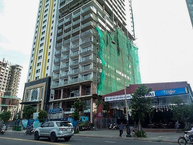 Tổ hợp căn hộ khách sạn TMS Luxury Hotel Đà Nẵng. (Ảnh: Zing)