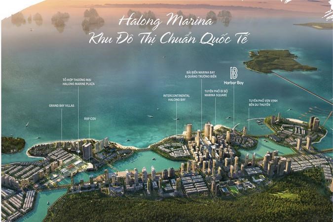 Hạ Long Marina l&agrave; khu đ&ocirc; thị du lịch quy m&ocirc; 250ha tại H&ugrave;ng Thắng, Quảng Ninh bao gồm một quần thể c&aacute;c dự &aacute;n nh&agrave; ở, chung cư cao cấp v&agrave; c&aacute;c khu resort nghỉ dưỡng v&agrave; biệt thự biển Hạ Long.