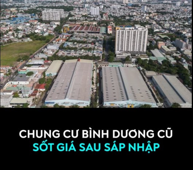 Chung cư cũ B&#236;nh Dương sốt gi&#225; sau s&#225;p nhập  - Ảnh 1