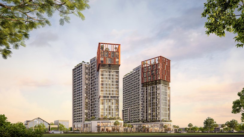Không gian sống sinh thái hiếm có giữa nhịp phát triển đô thị sôi động. (Ảnh phối cảnh: Sun Property)
