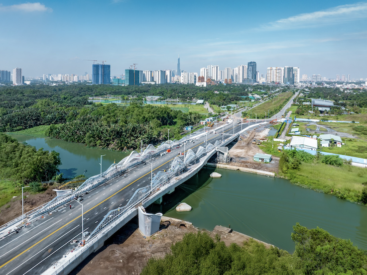 Đường li&#234;n phường Xuy&#234;n T&#226;m đ&#244; thị “tỷ đ&#244;” chuẩn bị th&#244;ng xe – gỡ n&#250;t thắt &#249;n tắc cho n&#250;t giao lớn nhất TP.HCM - Ảnh 1