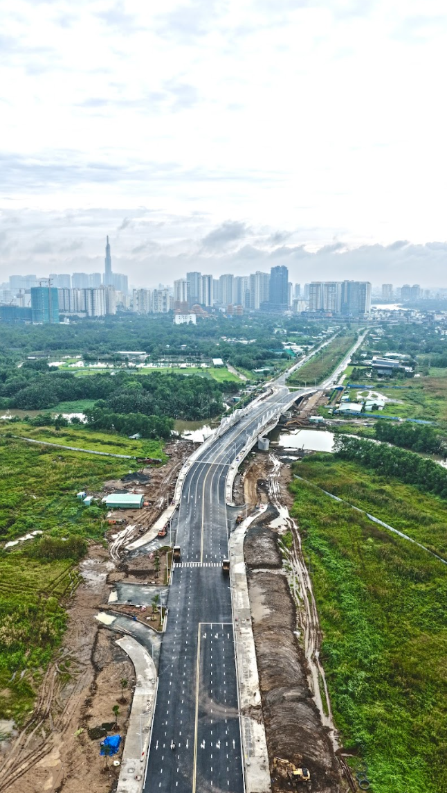 Đường li&#234;n phường Xuy&#234;n T&#226;m đ&#244; thị “tỷ đ&#244;” chuẩn bị th&#244;ng xe – gỡ n&#250;t thắt &#249;n tắc cho n&#250;t giao lớn nhất TP.HCM - Ảnh 3