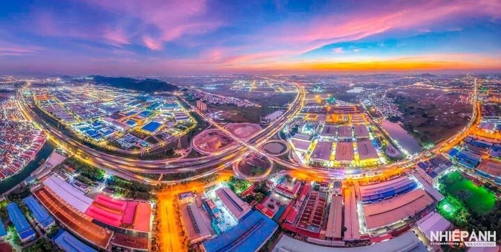 Với nhiều KCN, CCN lớn, Bắc Giang đang l&agrave; nơi thu h&uacute;t mạnh mẽ nguồn vốn FDI, giữ top đầu cả nước.