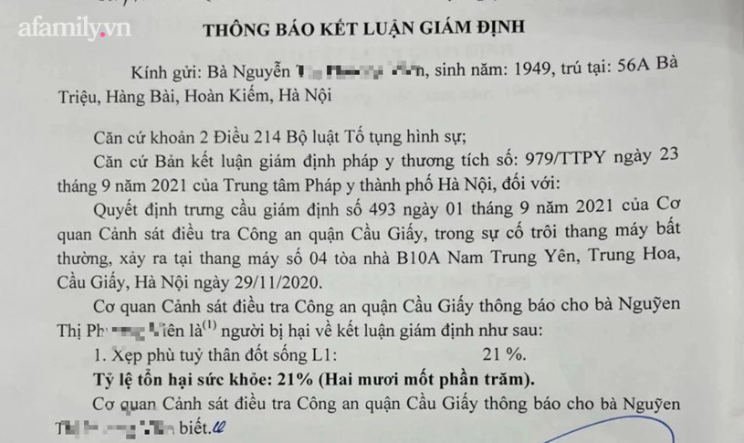 Vụ rơi thang m&#225;y chung cư B10A Nam Trung Y&#234;n: 1 năm tr&#244;i qua gia đ&#236;nh nạn nh&#226;n vẫn chưa được giải quyết đền b&#249;, &#225;m ảnh phải chuyển nơi ở kh&#225;c - Ảnh 3