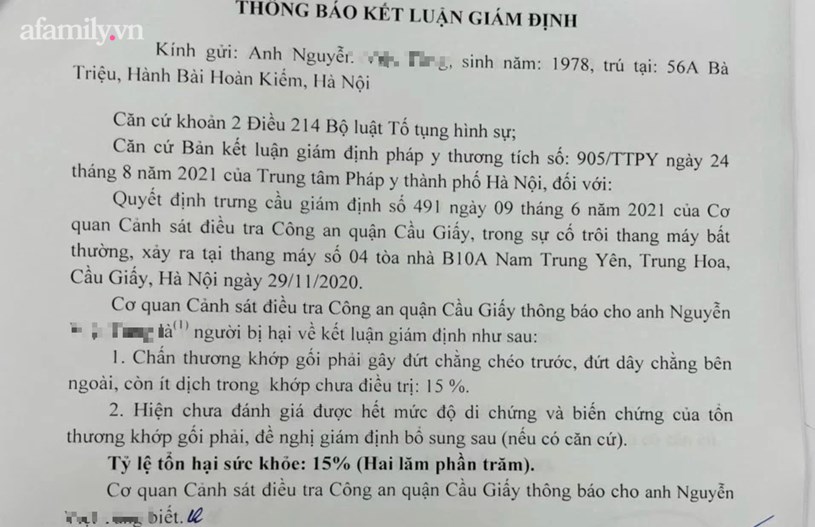 Một trong số c&aacute;c nạn nh&acirc;n tổn thương