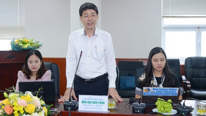 Phó tổng cục trưởng Tổng cục quản lý đất đai Mai Văn Phấn.