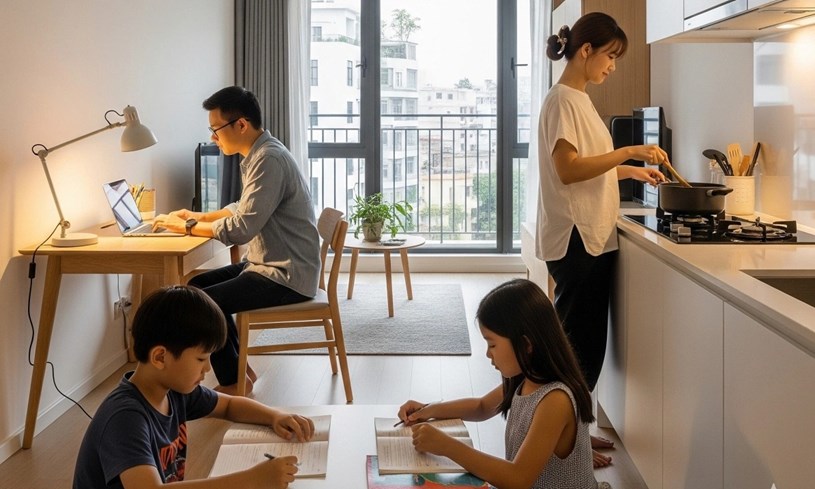 20 năm ở chung cư t&#244;i chưa một lần muốn quay lại nh&#224; mặt đất  - Ảnh 1