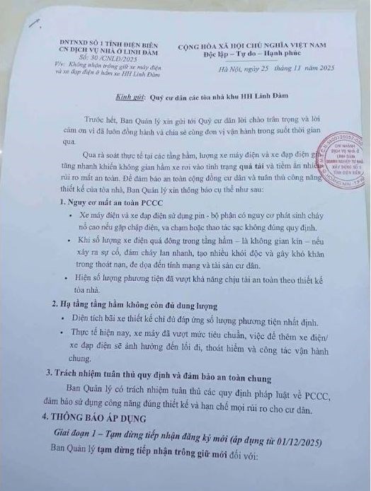 Nh&#224; nước đang hướng tới cấm xe xăng, chung cư đ&#244;ng nhất H&#224; Nội th&#236; cấm xe điện: Giờ sao?  - Ảnh 1