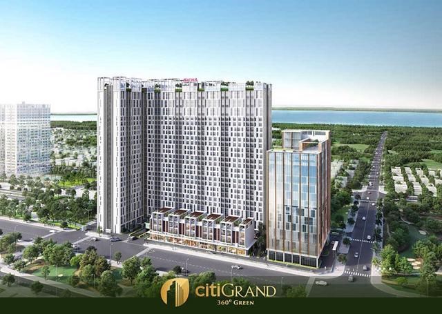 Phối cảnh dự &aacute;n Citi Grand do C&ocirc;ng ty Vĩnh Ph&uacute; l&agrave;m chủ đầu tư. &nbsp;