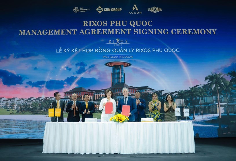 Sun Group c&ugrave;ng Accord &amp; Ennismore k&yacute; kết đưa thương hiệu Rixos đến Ph&uacute; Quốc &nbsp;