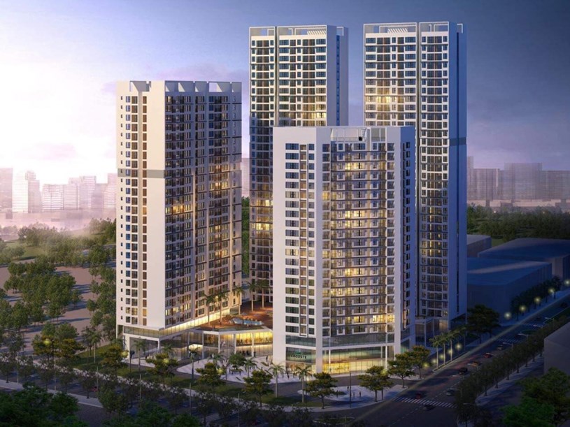 Phối cảnh&nbsp;dự &aacute;n GREEN SQUARE của Th&aacute;i B&igrave;nh Land/