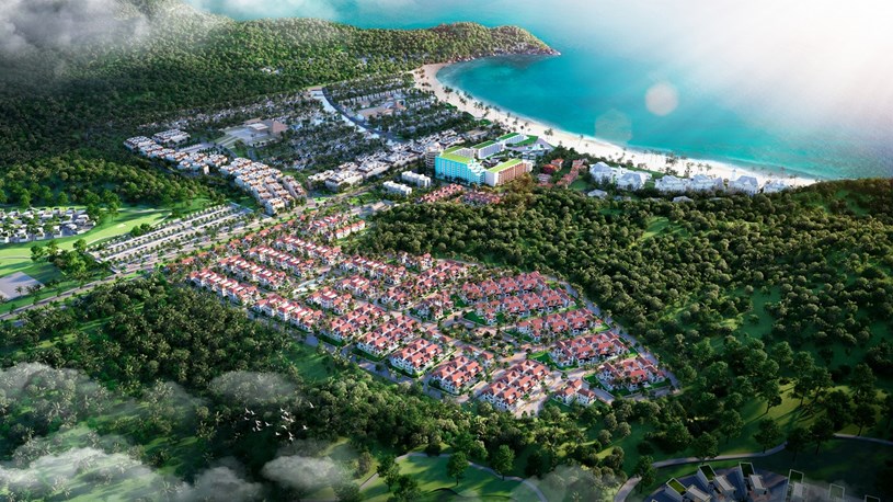 Sun Tropical Village nằm trong hệ sinh thái tỷ đô của Sun Group tại Phú Quốc với nhiều tiện ích đẳng cấp (Ảnh phối cảnh minh họa)  