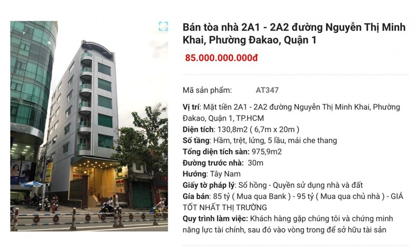 VietinBank rao b&#225;n căn nh&#224; Quận 1: BĐS đắc địa trung t&#226;m m&#224; sale &quot;đậm s&#226;u&quot; thế n&#224;y th&#236; c&#243; vấn đề g&#236; kh&#244;ng?  - Ảnh 1