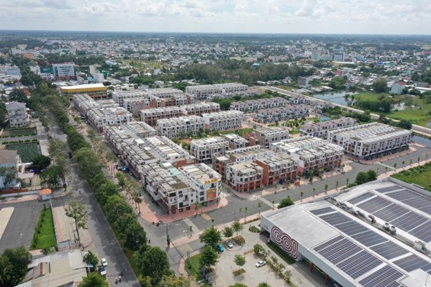 Khu đ&ocirc; thị ROX Living Amaluna đ&atilde; h&igrave;nh th&agrave;nh giữa trung t&acirc;m phường Nguyệt H&oacute;a, tỉnh Vĩnh Long.