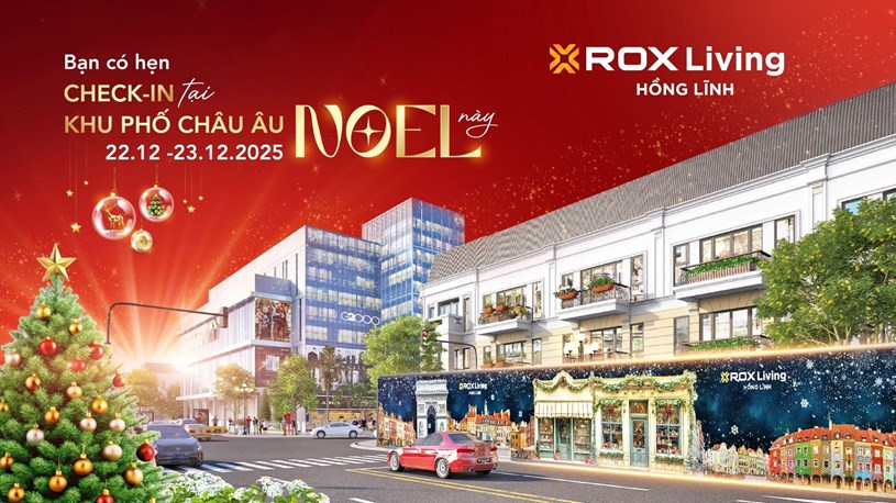 Hồng Lĩnh X’mas Fest - Giáng sinh rộn ràng tại ROX Living Hồng Lĩnh - Ảnh 2