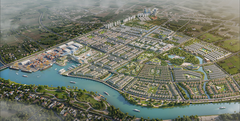 Cảng tổng hợp An T&acirc;y kết nối mạng lưới giao th&ocirc;ng li&ecirc;n v&ugrave;ng