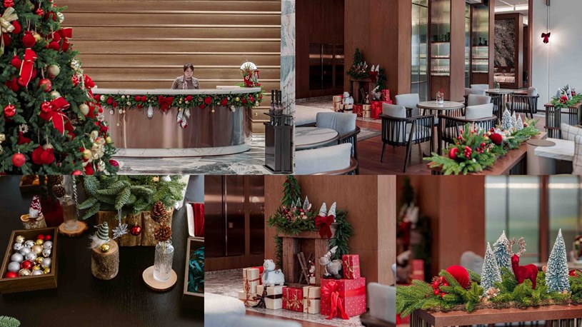 Những sảnh đ&oacute;n trang nh&atilde; mang dấu ấn JW Marriott tại Grand Marina, Saigon trở th&agrave;nh điểm chạm đầu ti&ecirc;n của cảm x&uacute;c, nơi lễ hội được cảm nhận bằng &aacute;nh s&aacute;ng, m&ugrave;i hương v&agrave; nhịp điệu kh&ocirc;ng gian.