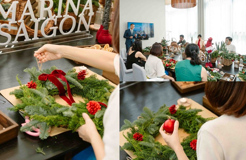 Từ những buổi tiệc tr&agrave; ấm c&uacute;ng, workshop thủ c&ocirc;ng, cho đến khoảnh khắc Santa g&otilde; cửa từng căn hộ, mỗi trải nghiệm đều được c&aacute; nh&acirc;n h&oacute;a v&agrave; dẫn dắt bằng sự thấu hiểu cư d&acirc;n.